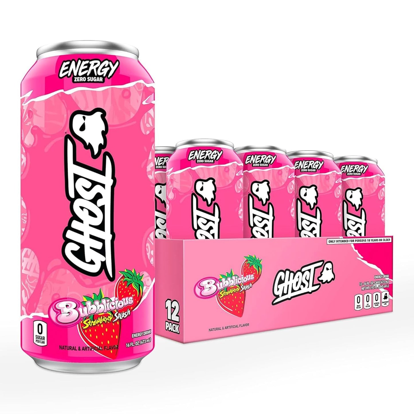 GHOST Energy Drink – Power & Focus, 12 Pack