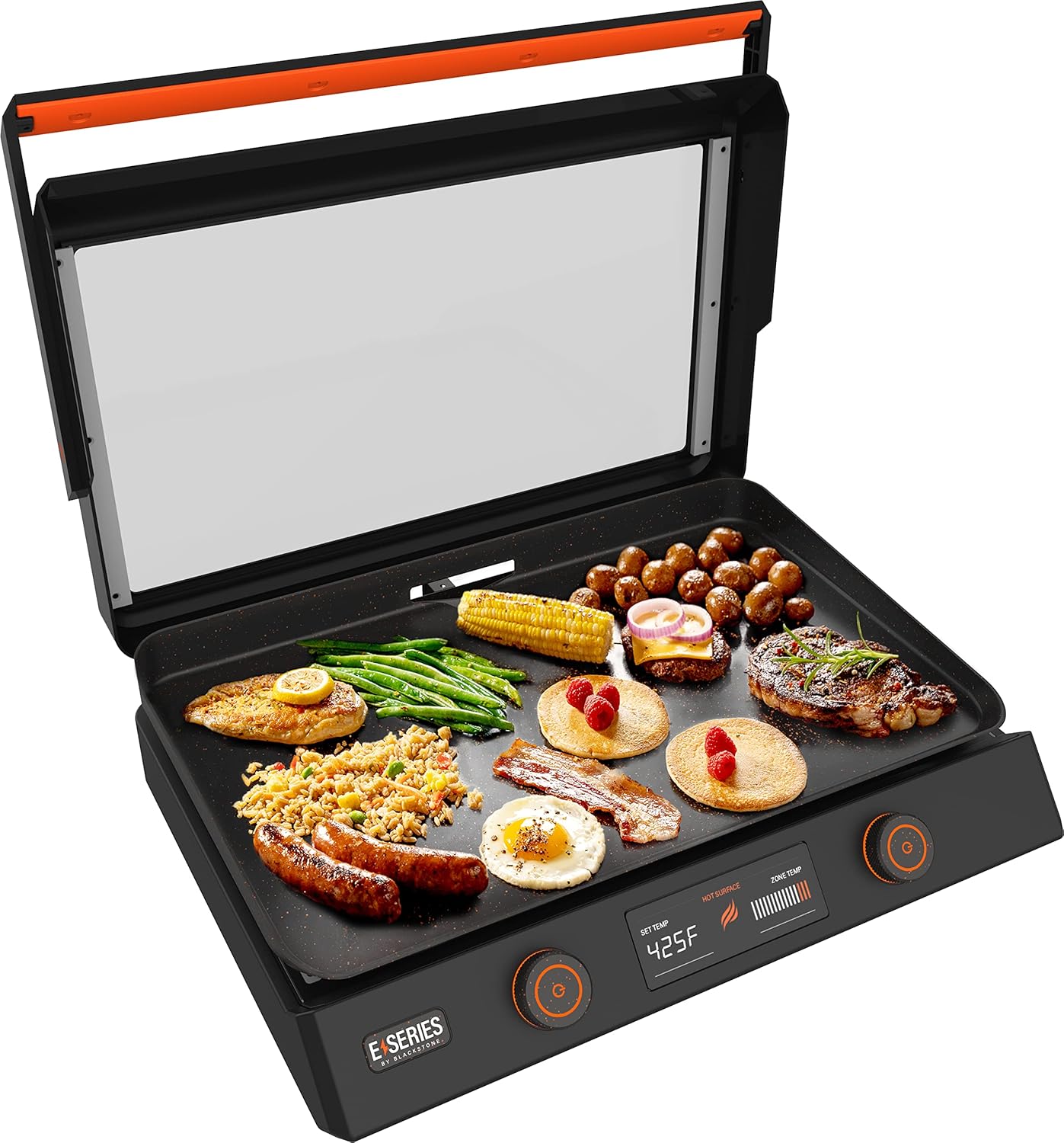 ๐E-Series 22" Electric Tabletop Griddle with Cart