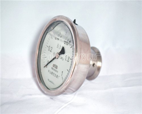 衛(wèi)生型不銹鋼壓力表