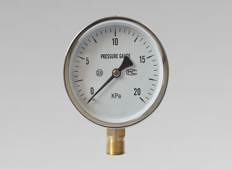 膜盒壓力表、微壓表YE100 0~20KPa M20*1.5