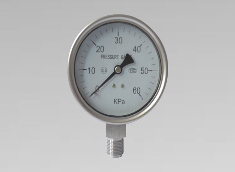 全鋼微壓力表YE100 60KPA