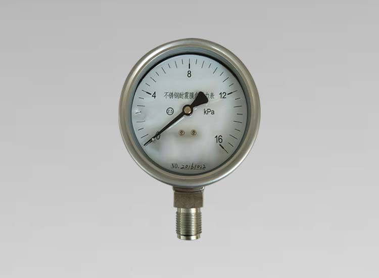 不銹鋼微壓表YE100 16KPA