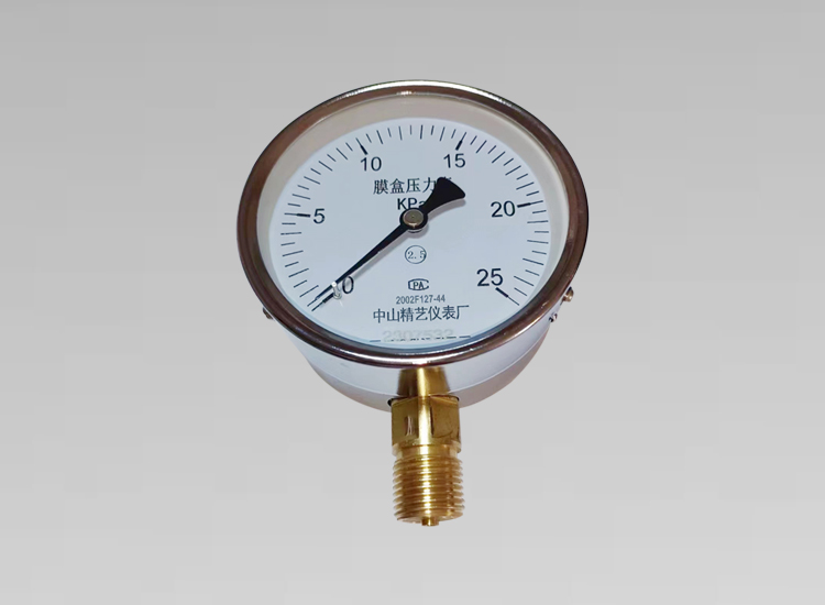 普通膜盒微壓表YE-100