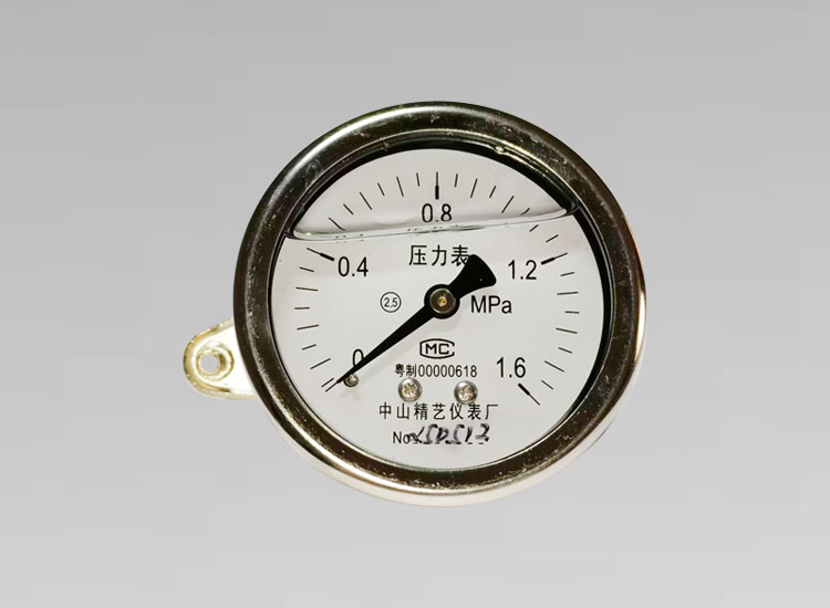 全鋼耐震壓力表YNBF60ZU/1.6MPa/G1/4