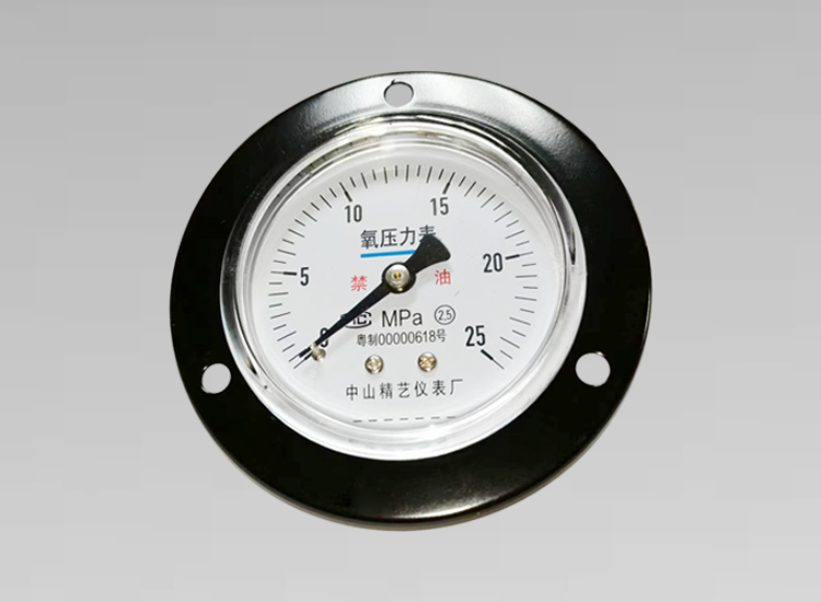 氧氣壓力表YO-60ZT/25MPa/M24*1.5