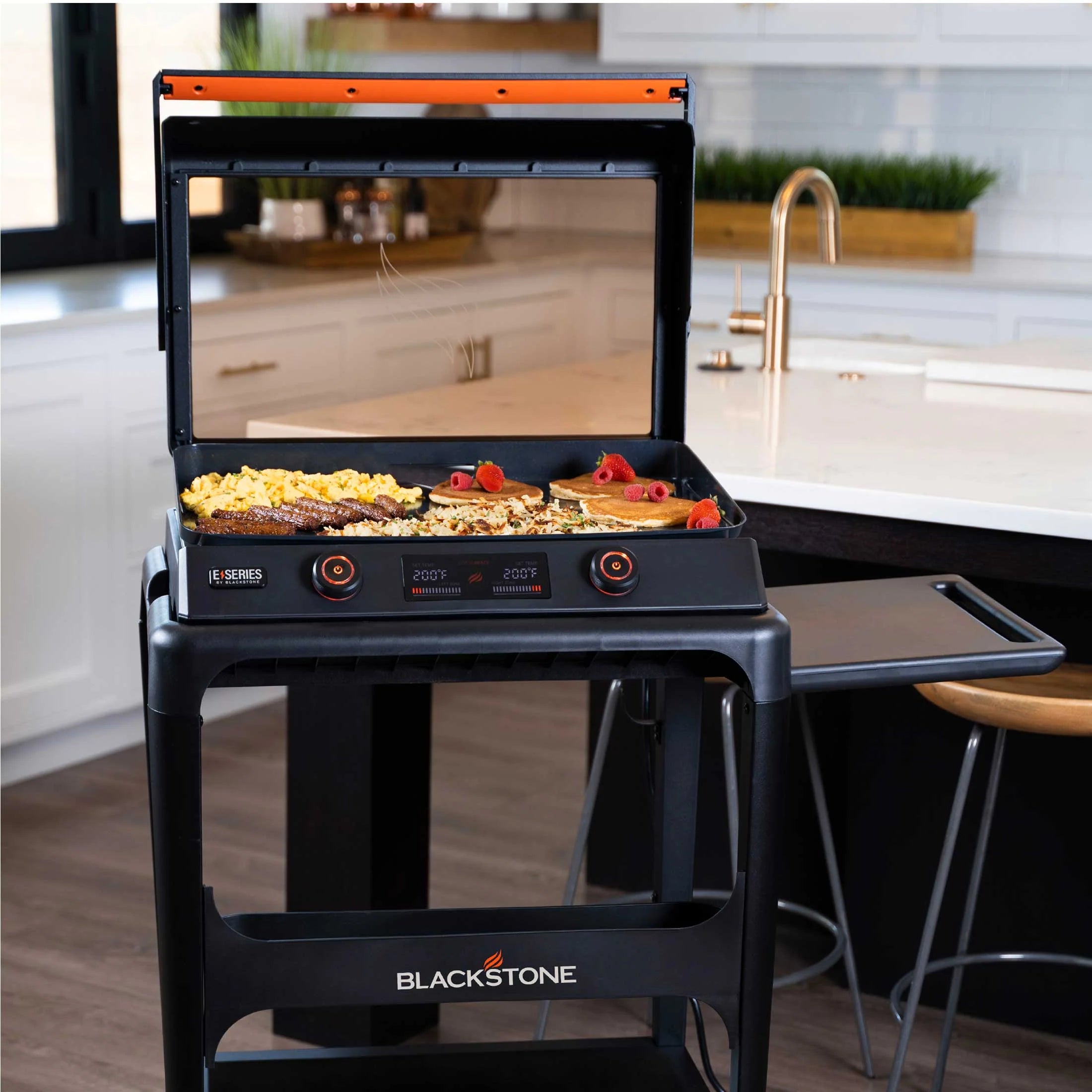 🎁E-Series 22" Electric Tabletop Griddle with Cart