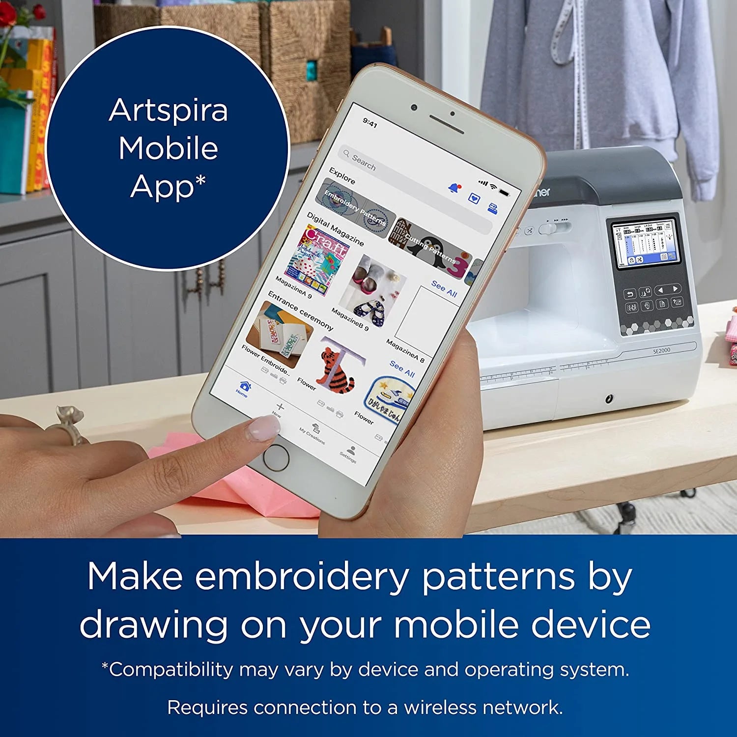 XJ2 Sewing & Embroidery Machine